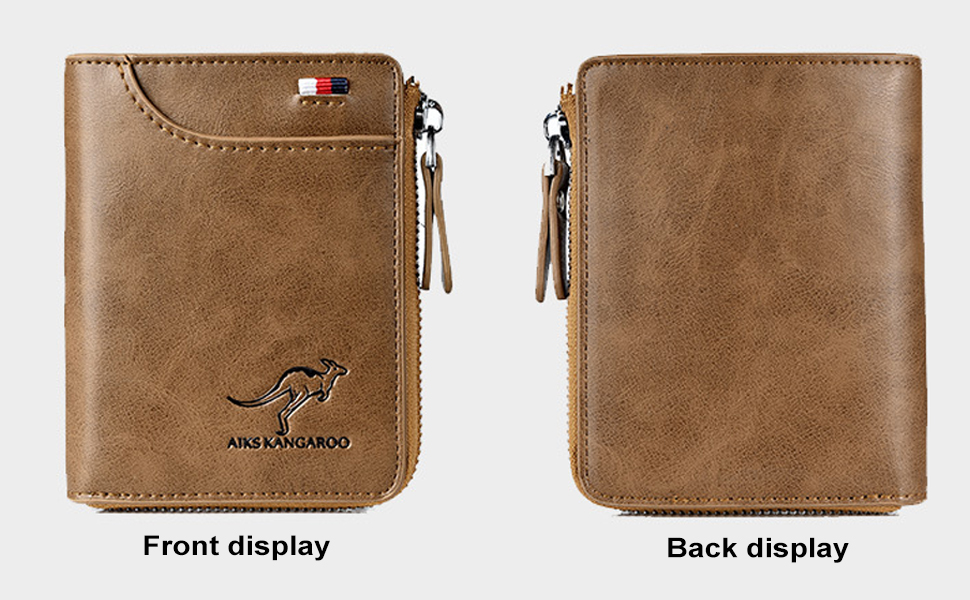 Men Wallet Zipper Purse