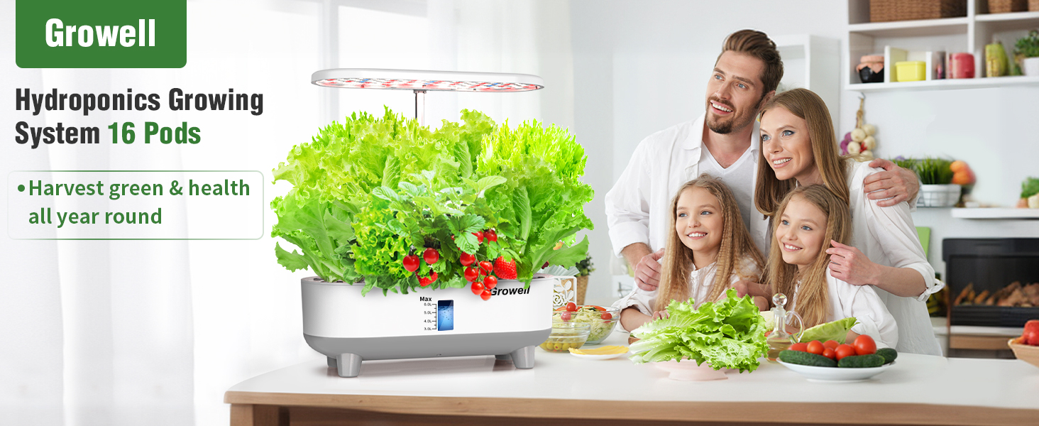 Hydroponics Growing System 16 Pods