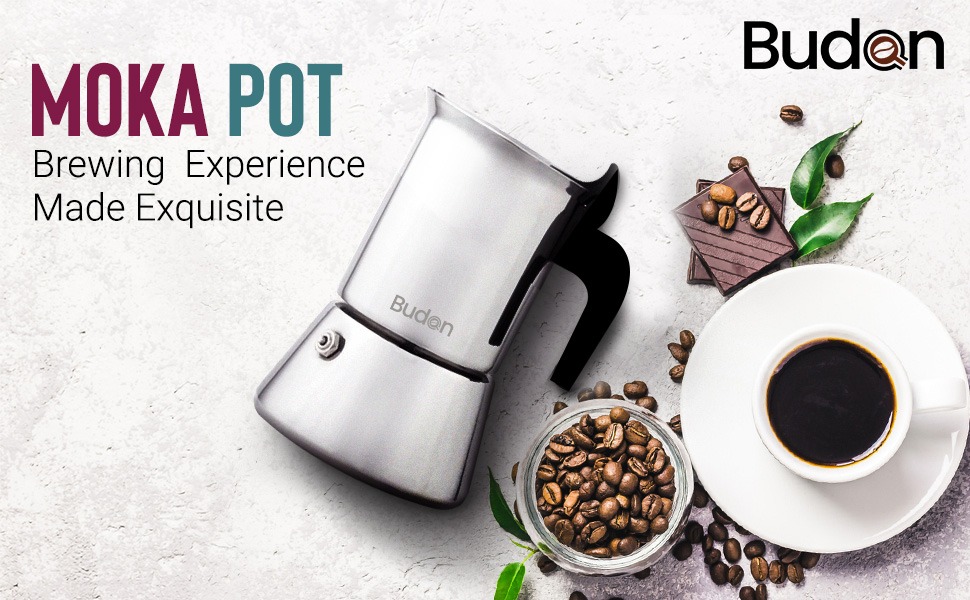 Budan Moka Pot 2 cup