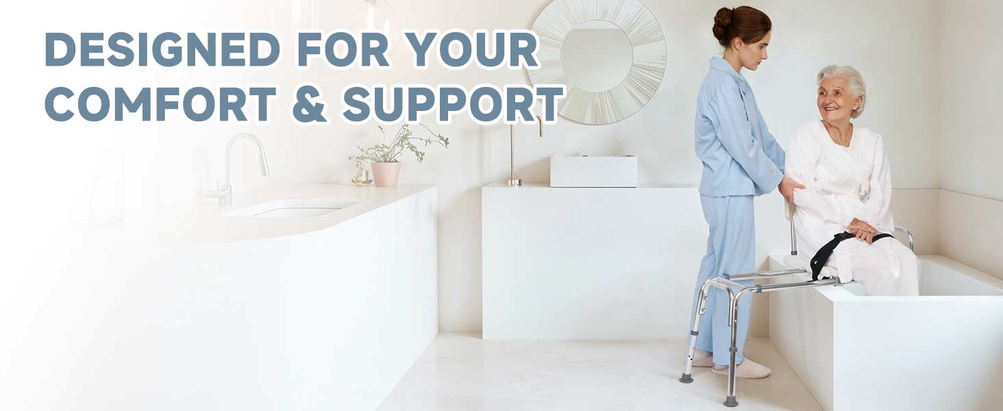 Sliding Bathtub Shower Chair