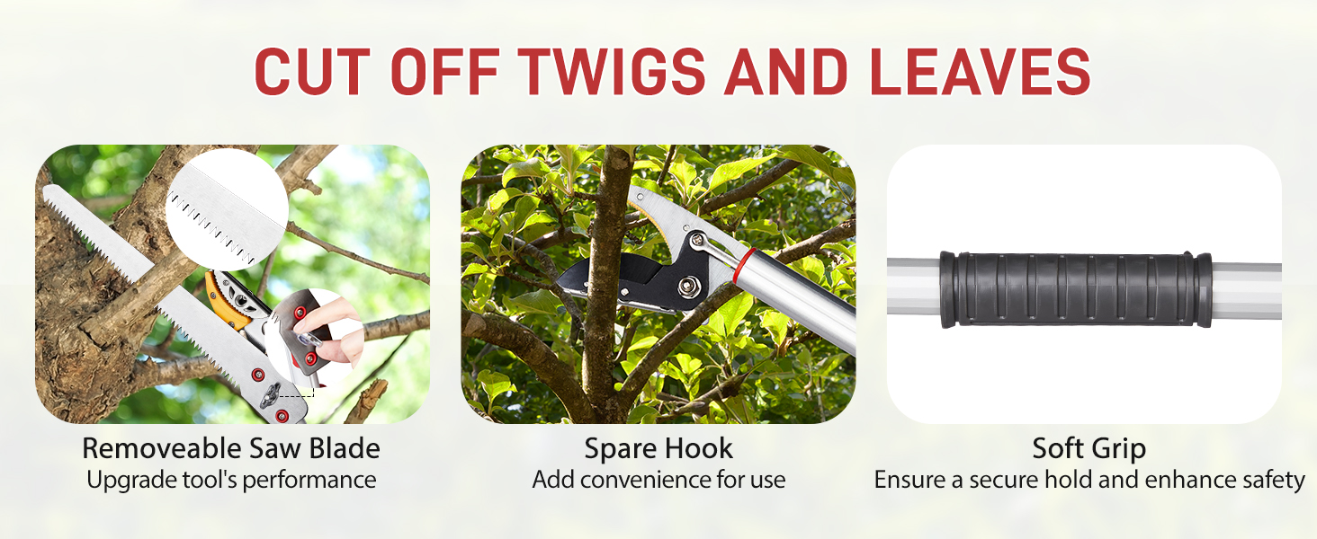 tree trimmers long handle pruner
