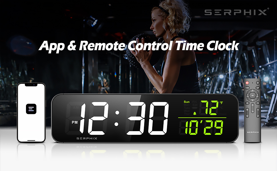 SERPHIX Timer Clock