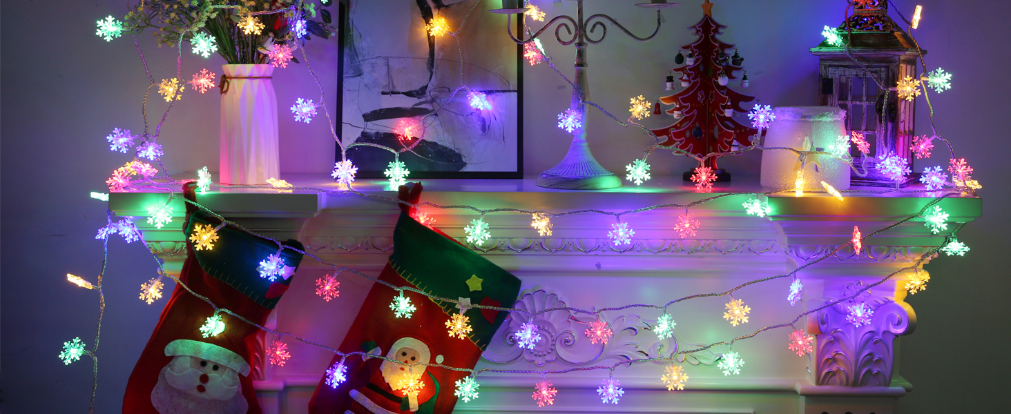 christmas Snowflake  lights