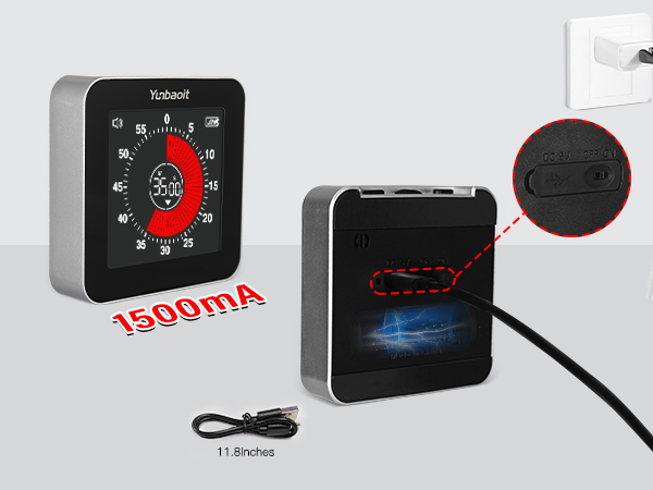 visual timer rechargeable,visual timer