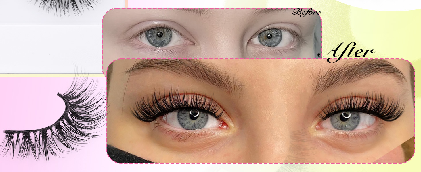 self adhesive eyelashes