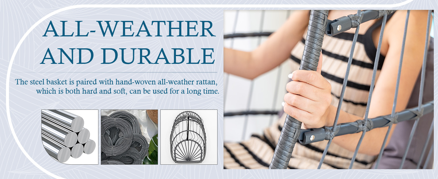 egg swing chair with stand