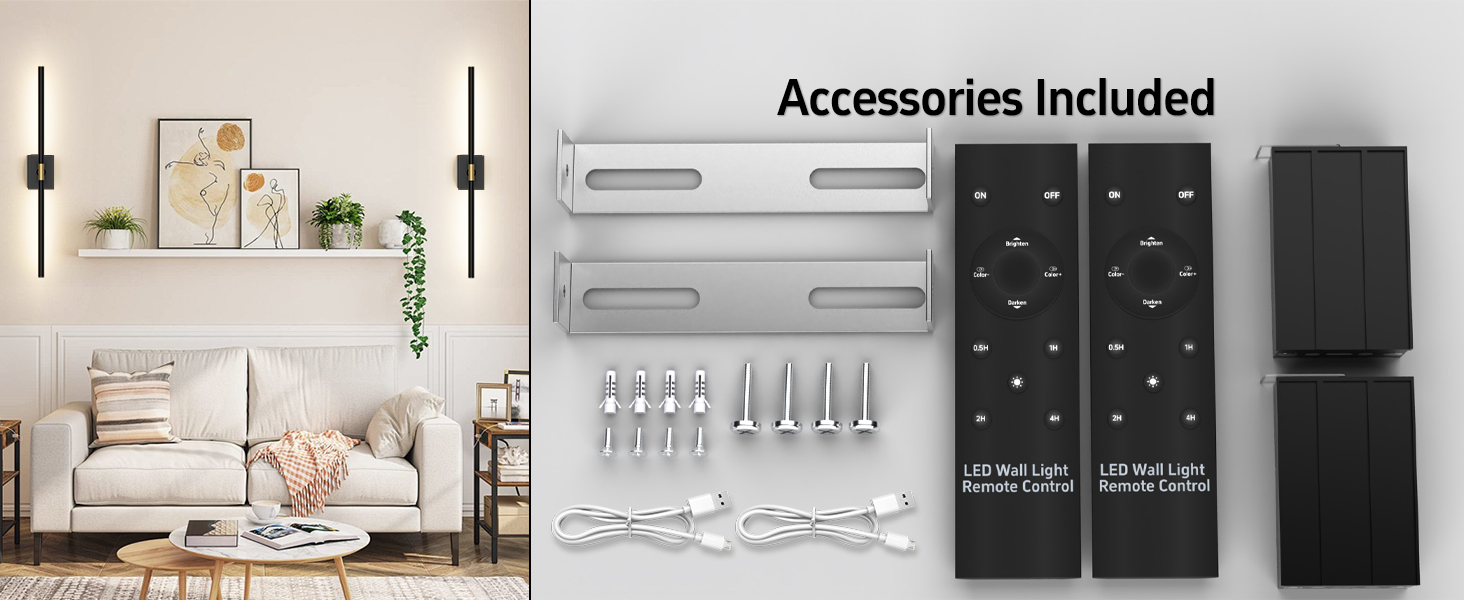cordless wall lamp