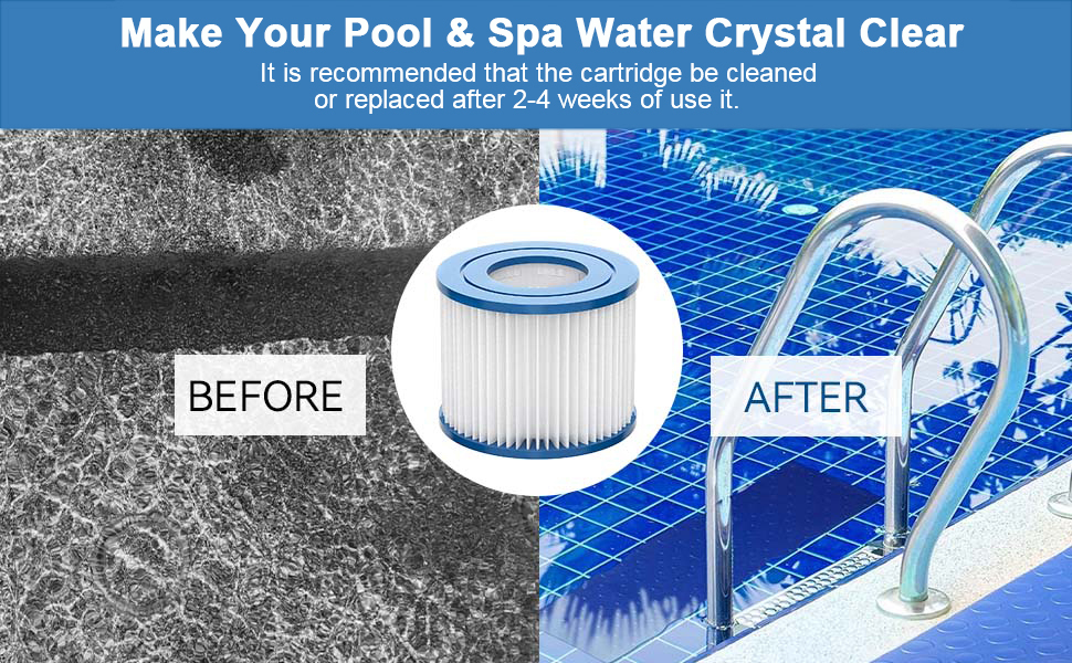 12 Pack Hot Tub Filter Type VI Spa Filters Cartridge