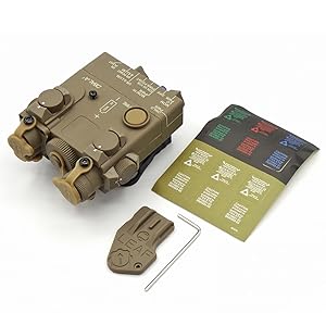 Amazon.co.jp: 良品武品 AN/PEQ-15A DBAL-A2 エイミングデバイス