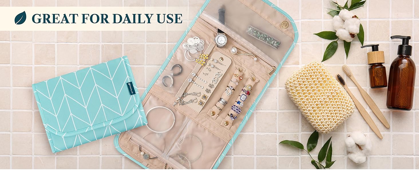 travel,jewelry,case,roll,organizer,bag,holder,box,mini,pouch,folding,foldable,ring,necklace,earring