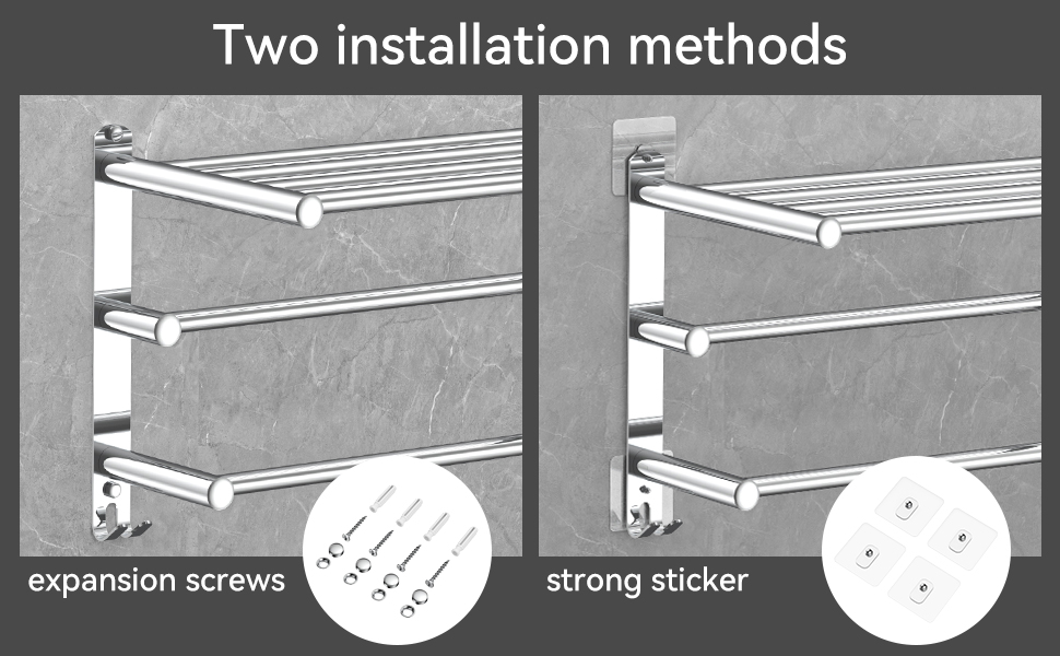 Two installation methods