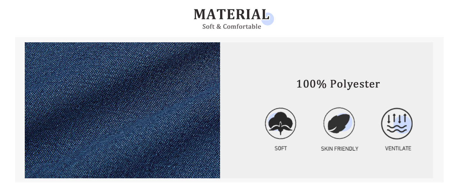 Comfy Lightweight Material