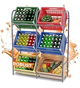 TroniTechnik Getränkekistenregal 6 Kisten Getränkeregal Kistenregal 6 Kästen Bierkastenständer G...