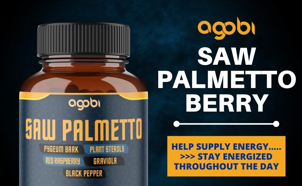 Saw Palmetto Berry, Pygeum Bark, Plant Sterols, Red Raspberry Leaf, Soursop Graviola, Black Pepper
