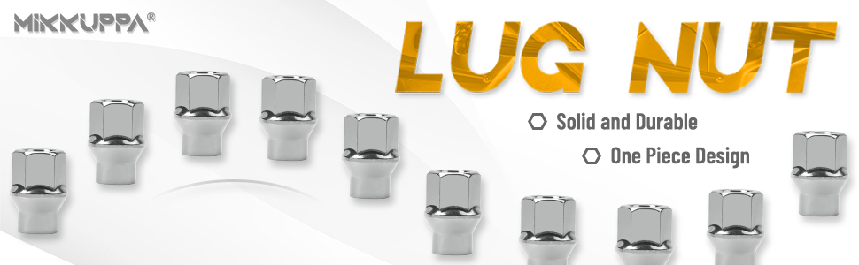 12x1.5 Chrome Open Extended Lug Nuts