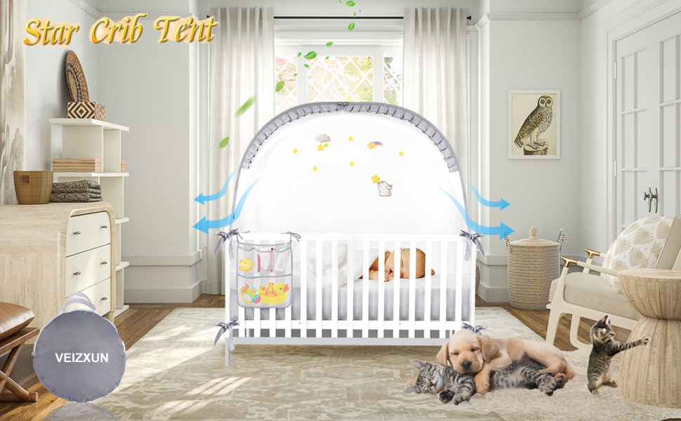 crib net to keep baby in