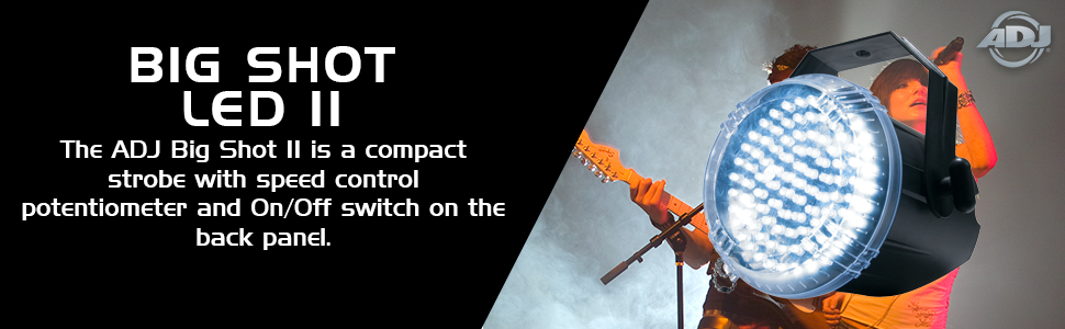 Amazon.com: ADJ Products Big Shot LED II : Musical Instruments