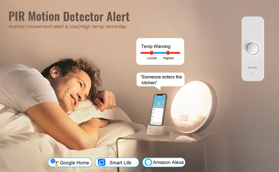 6m detection range PIR sensor