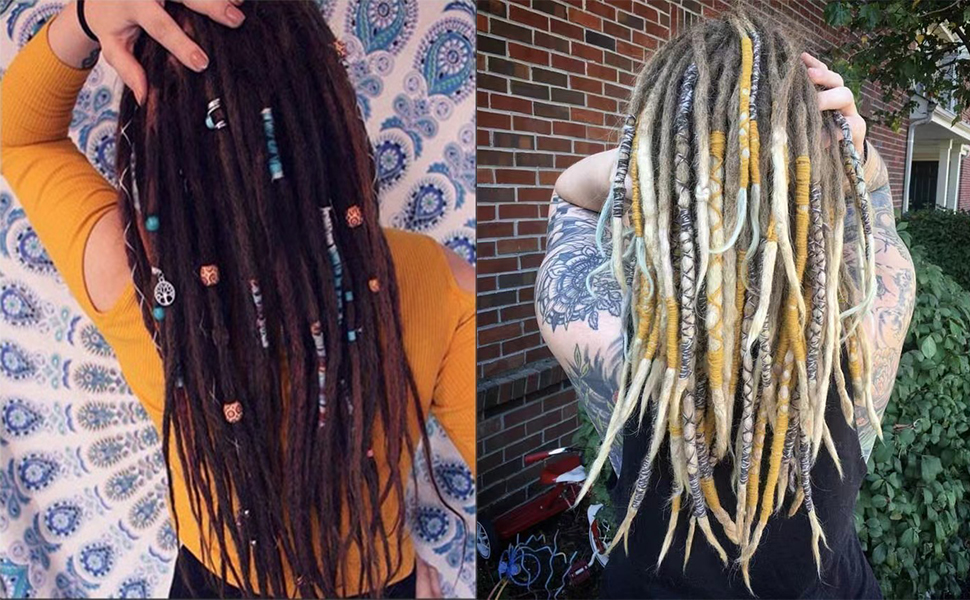 Dreadlocks Crochet Hook Tool Set Includes 2Pcs Dreadlocks