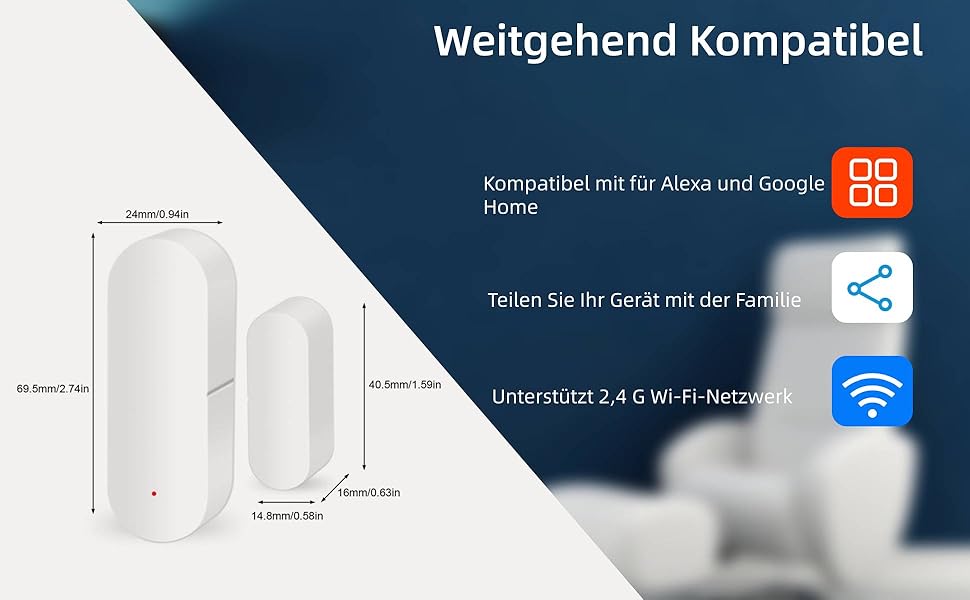 Tür Fenster Alarm Sensor
