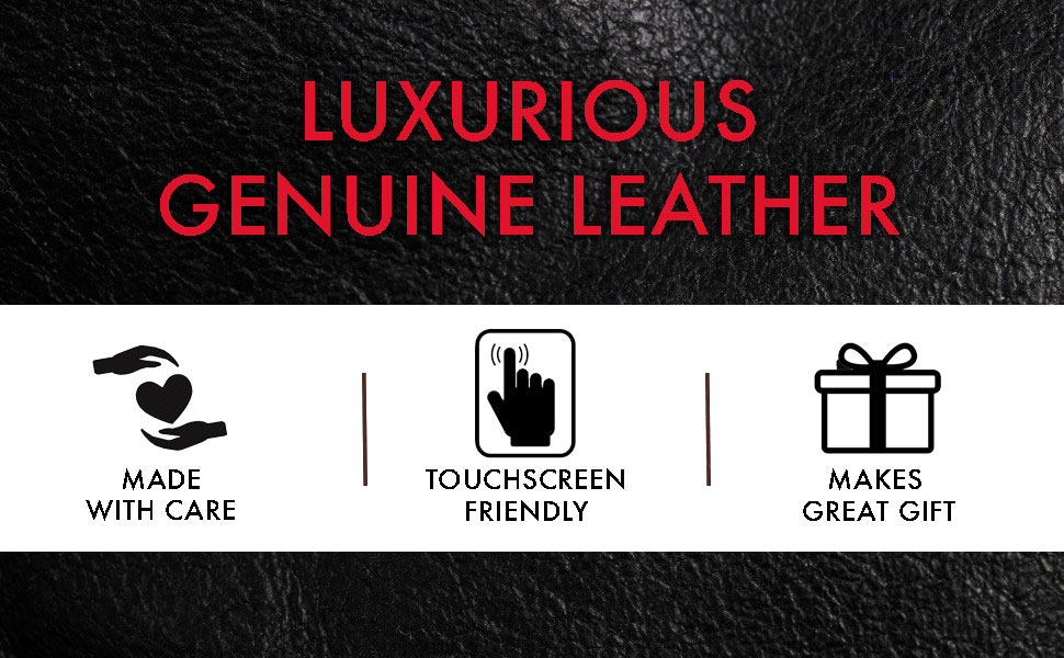 LUXURIOUS LEATHER FEATURE