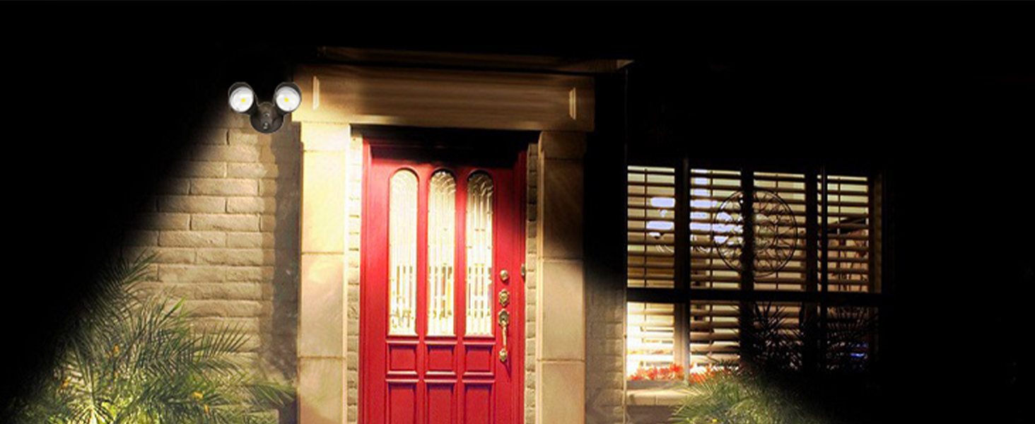 outdoor security light for front door
