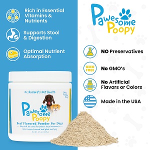 An image of the product with a list of benefits of the product.