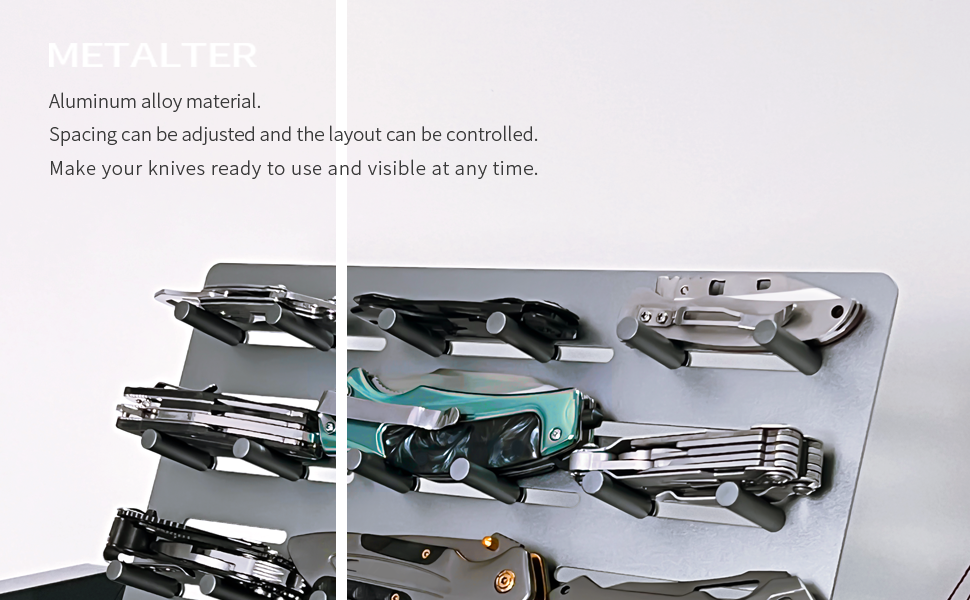 Pocket Knife Storage Rack Knife Display Holder For Desktop