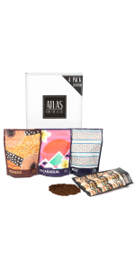 バッグ warenfause Discovery pack Coffee brown Amazon.com: Atlas Coffee Club World of Coffee Discovery Set