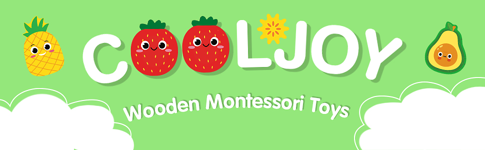 Montessori toys from 1 year