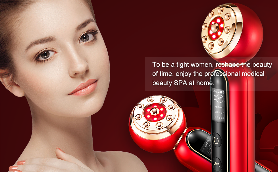 SENXILLER Facial Massager for Women, Portable Electric Face