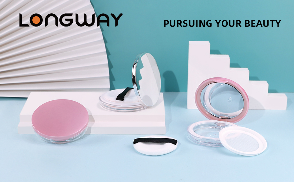 Loose Powder Compact Container