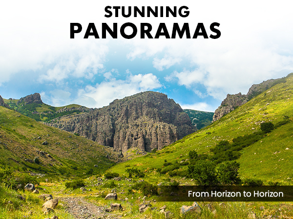 Stunning Panoramas/Panoramic Scene Mode/Creative, Wide-Angle Digital 1080P 20 megapixel 