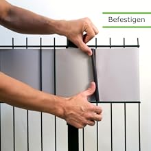 sichtschutzstreifen doppelstabmattenzaun sichtschutz gartenzaun zaun balkon balkonsichtschutz pvc