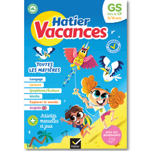 Hatier vacances maternelle 2023