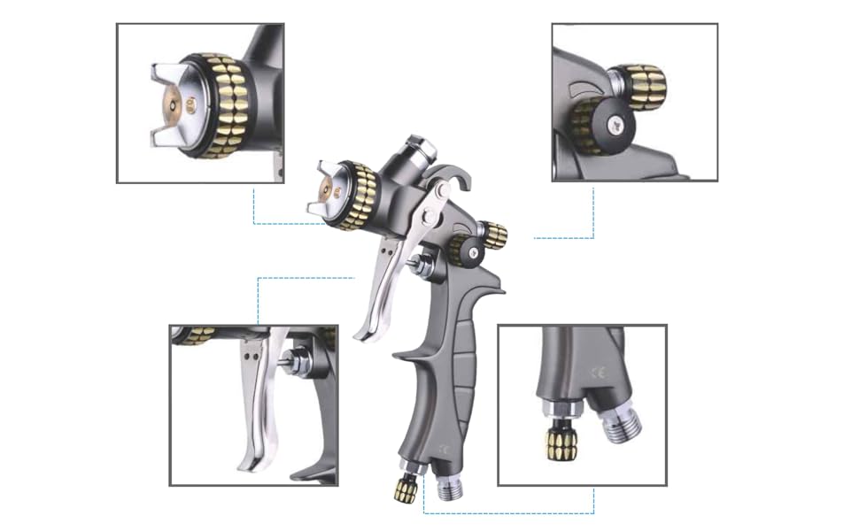 SPN-BFC Painter Spray Gun (LABEL) High Volume Low Pressure