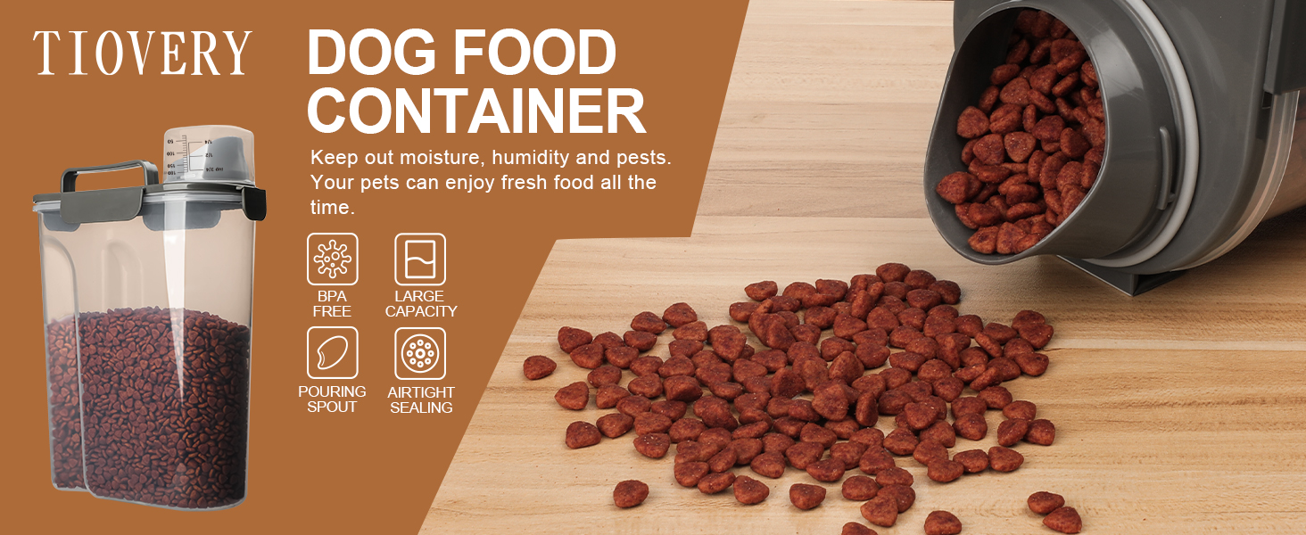 Dog Food Container