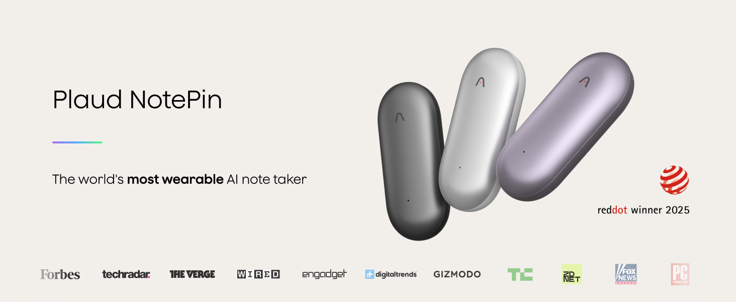 Plaud NotePin Voice Recorder