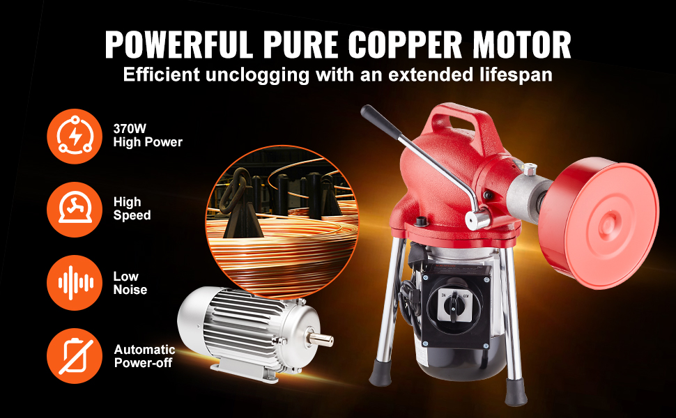 Machine de nettoyage de canalisations sectionnelle