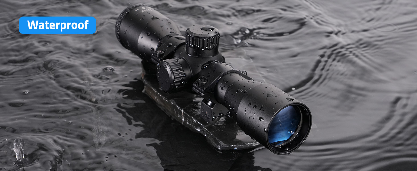 Waterproof Rifle Scope for AR-15 - Best Scope for Hunting and Shooting
