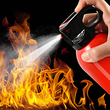 Fire extinguisher for the house
