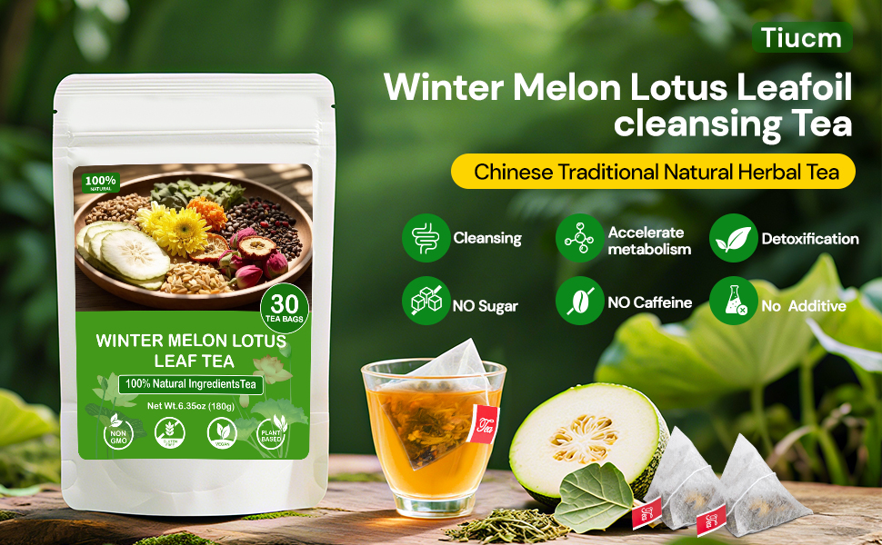 winter melon lotus leaf tea