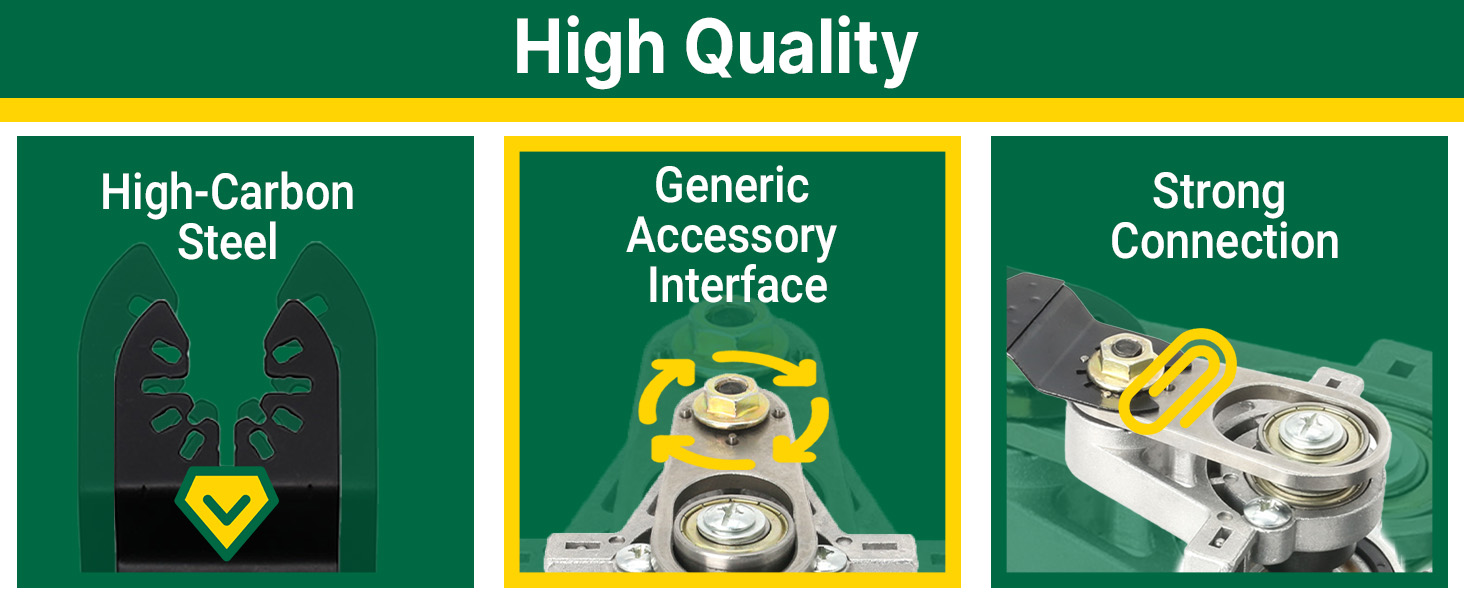 Converter Oscillating Tool Adapter Kit, Scimaker 5/8" M10 M14