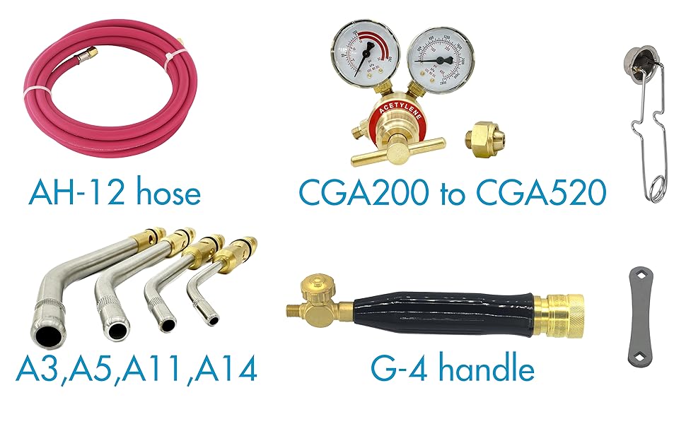 flamme495様＊*＊ Acetylene Torch Kit TurboTorch Pro-Line Swirl Air Acetylene
