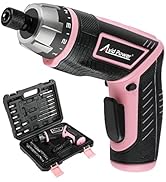AVID POWER Electric Cordless Screwdriver Set Rechargeable 4V Power Screwdriver Kit with 44pcs Acc...