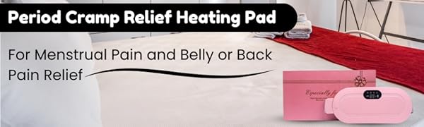 Period Cramp Relief Heating Pad