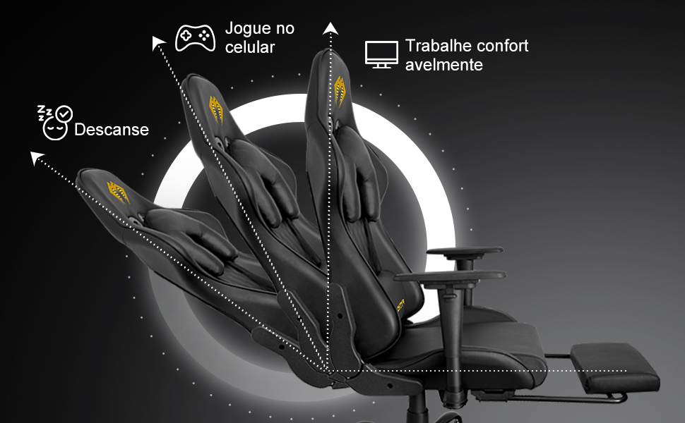 Cadeira Gamer Python Fly Deluxe