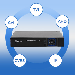 5-in-1 Hybrid DVR: Expand Your Surveillance Options