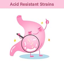 ACID RESISTANT STRAINS