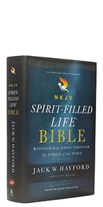 NKJV Spirit filled life hardcover edition, Study bible blue cloth over board edition, New king james